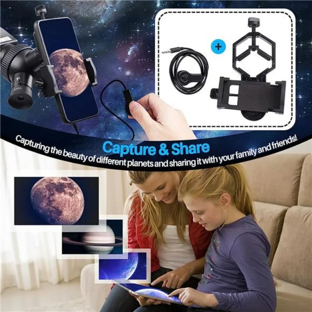 Telescope for Adults & Kids - 70mm Aperture 400mm Refractor Telescope